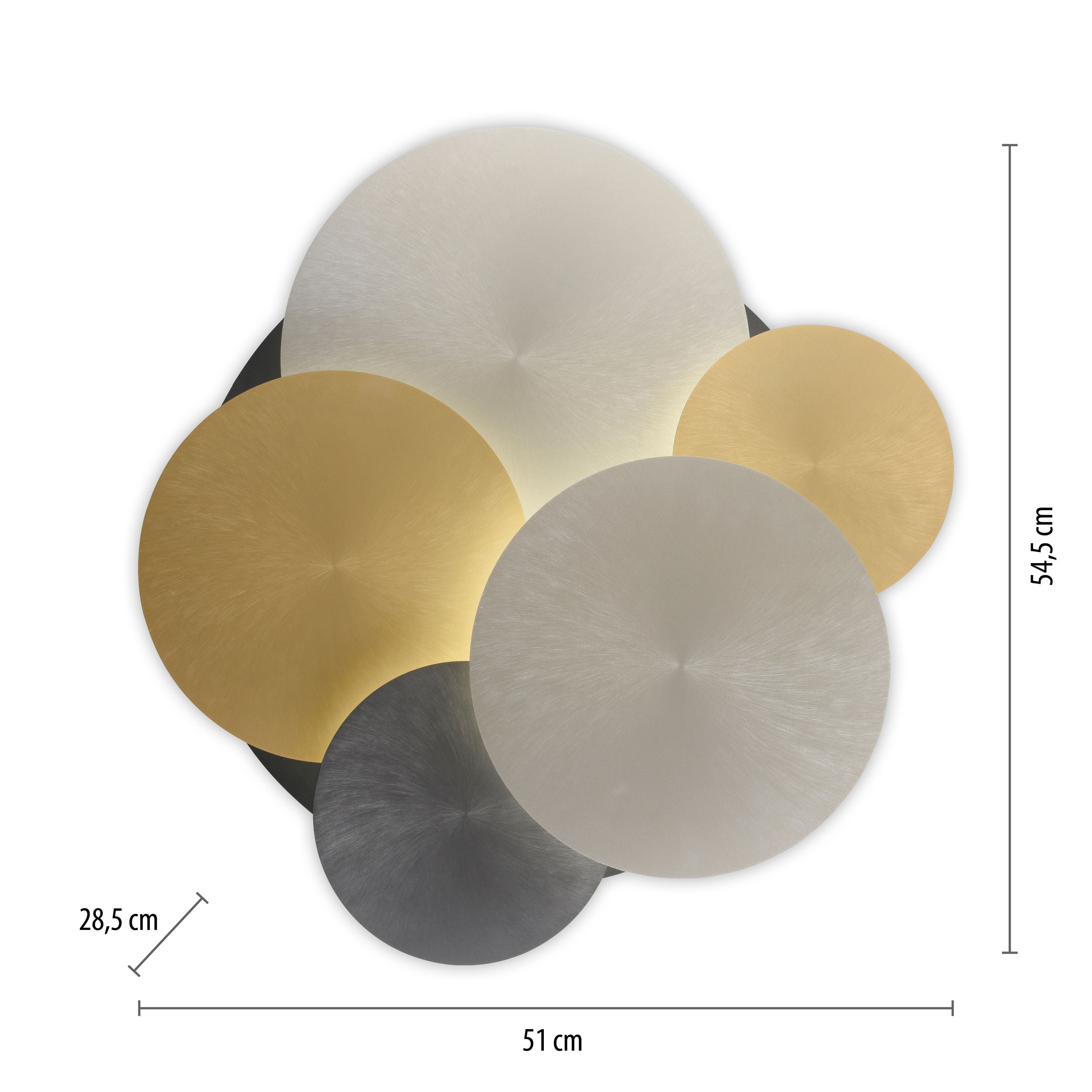 QLED-Deckenleuchte 1flg