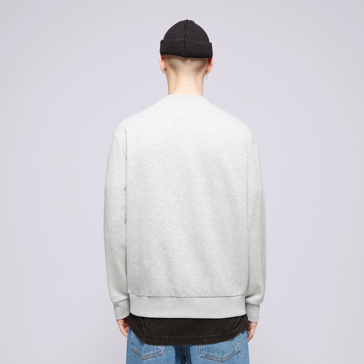 NEW ERA SWEATSHIRT NE ARCH NONE Grau