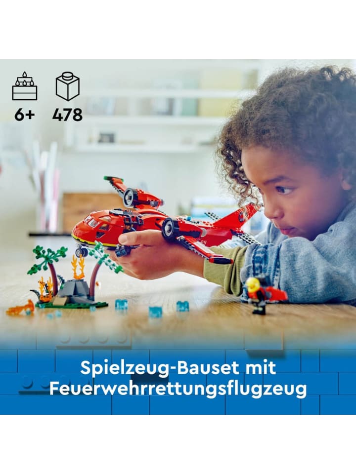LEGO City Löschflugzeug in Mehrfarbig ab 6 Jahre günstig kaufen onesize