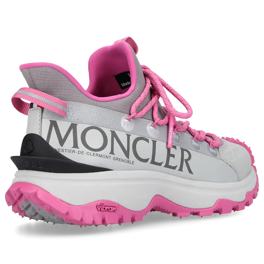 Moncler - Sneaker low TRAILGRIP LITE 2 Kalbsleder - grau