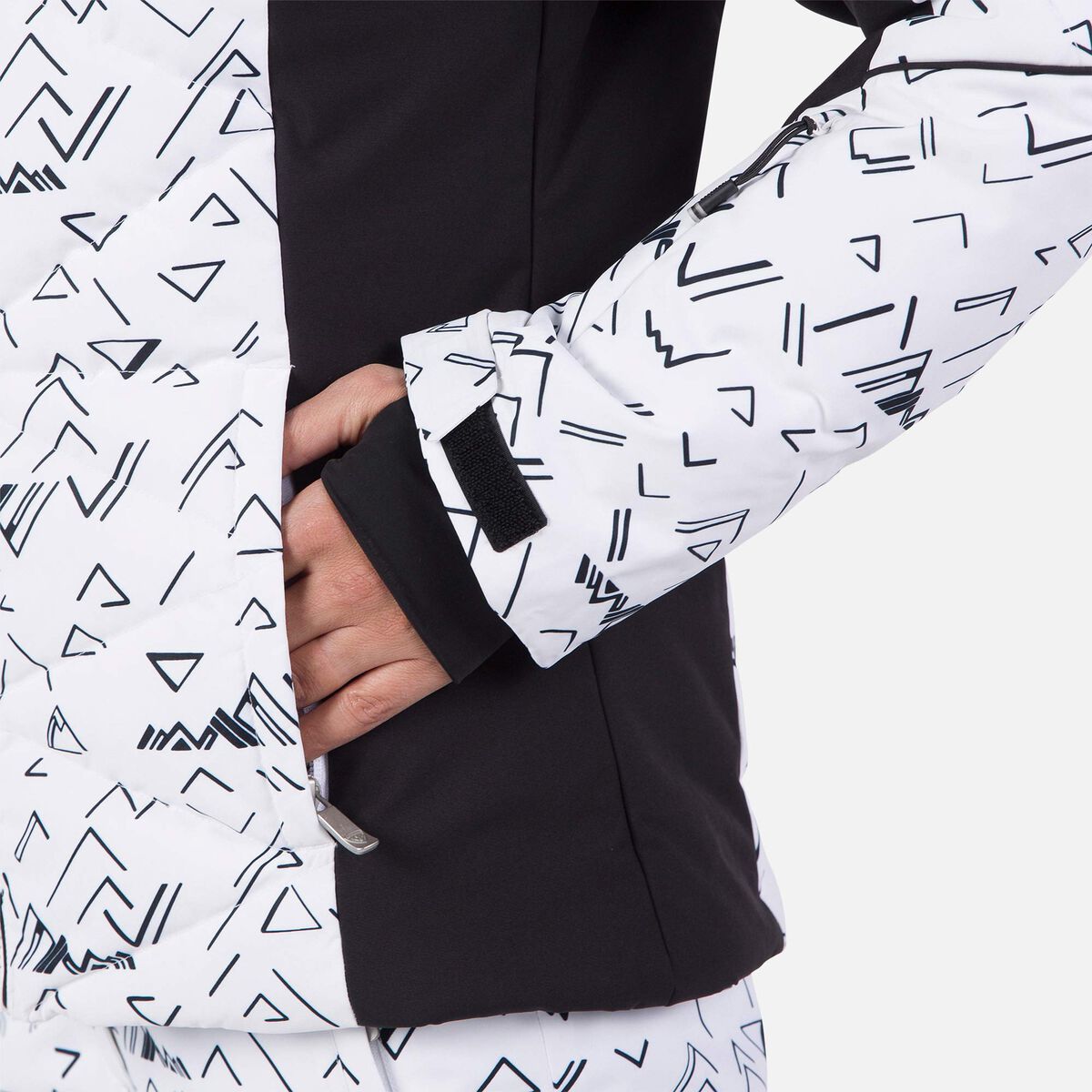 Damensteppjacke mit Print Staci
