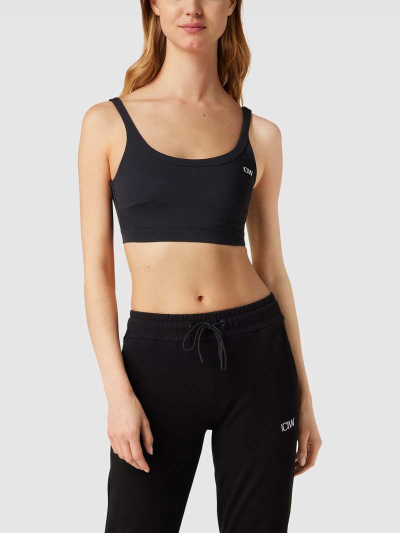 BH mit Label-Print Modell 'Nimble' in schwarz