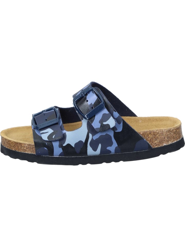 Dr. BRINKMANN Klassische Pantoletten in blau günstig kaufen