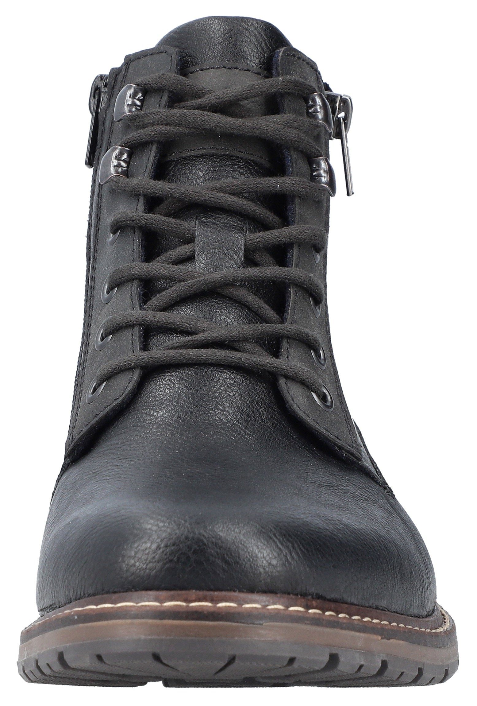 Rieker Schnürstiefelette mit gepolstertem Schaftrand