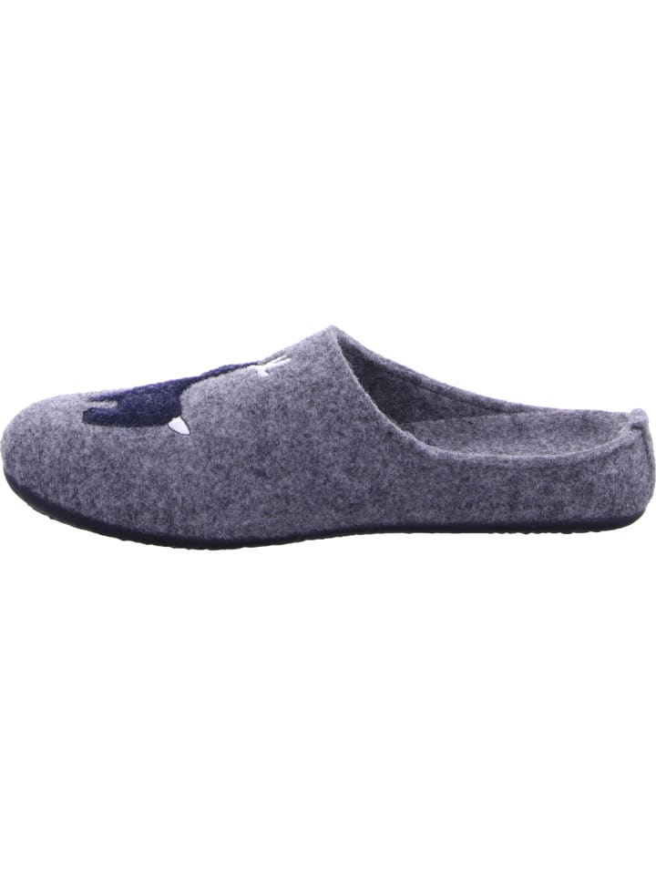 Scandi Pantoffel in grau günstig kaufen