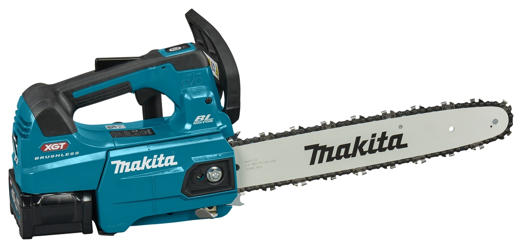 Makita UC004GM101 Kettingzag 35 cm Topphåndtak 40V Max 4,0Ah Li-Ion