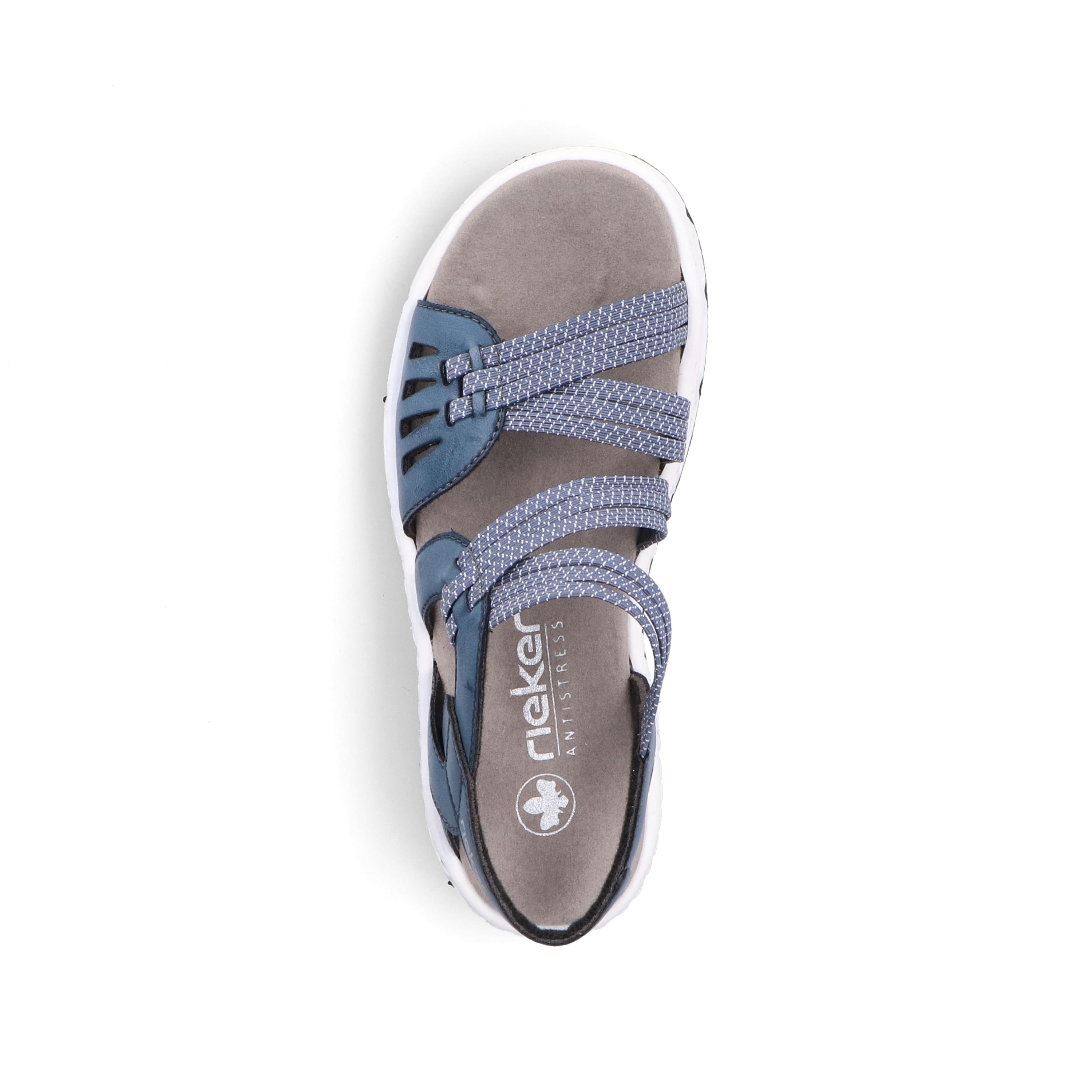 Rieker Damen Trekkingsandalen schieferblau
