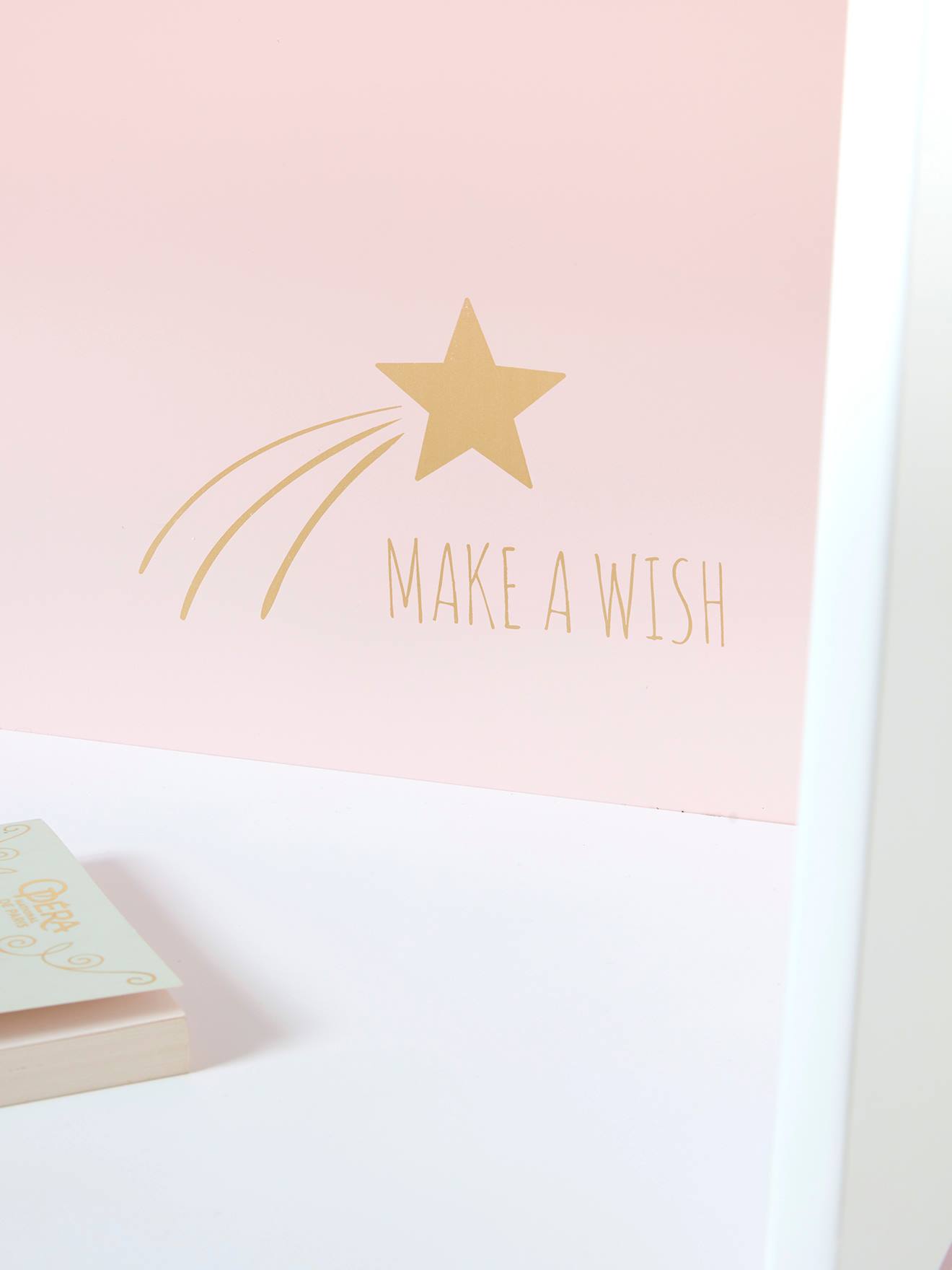 Vertbaudet Kinder Bücherregal MAKE A WISH - weiß