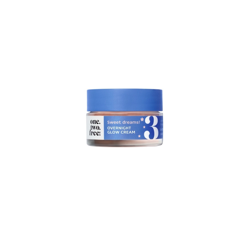 one.two.free! Overnight Glow Cream Crème de Nuit Eclat