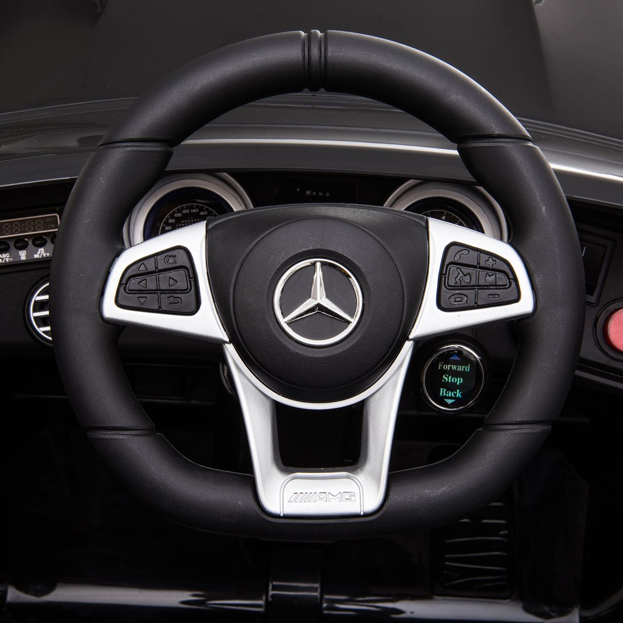 HOMCOM Kinderfahrzeug Elektroauto Mercedes-Benz Fernbedienung MP3 PP 2 Farben
