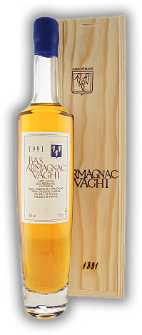 Vaghi 1991 Bas Armagnac Vaghi 1991 Bas Armagnac  Jahrgang 1991 - 0,35	 Liter - Vol 40%