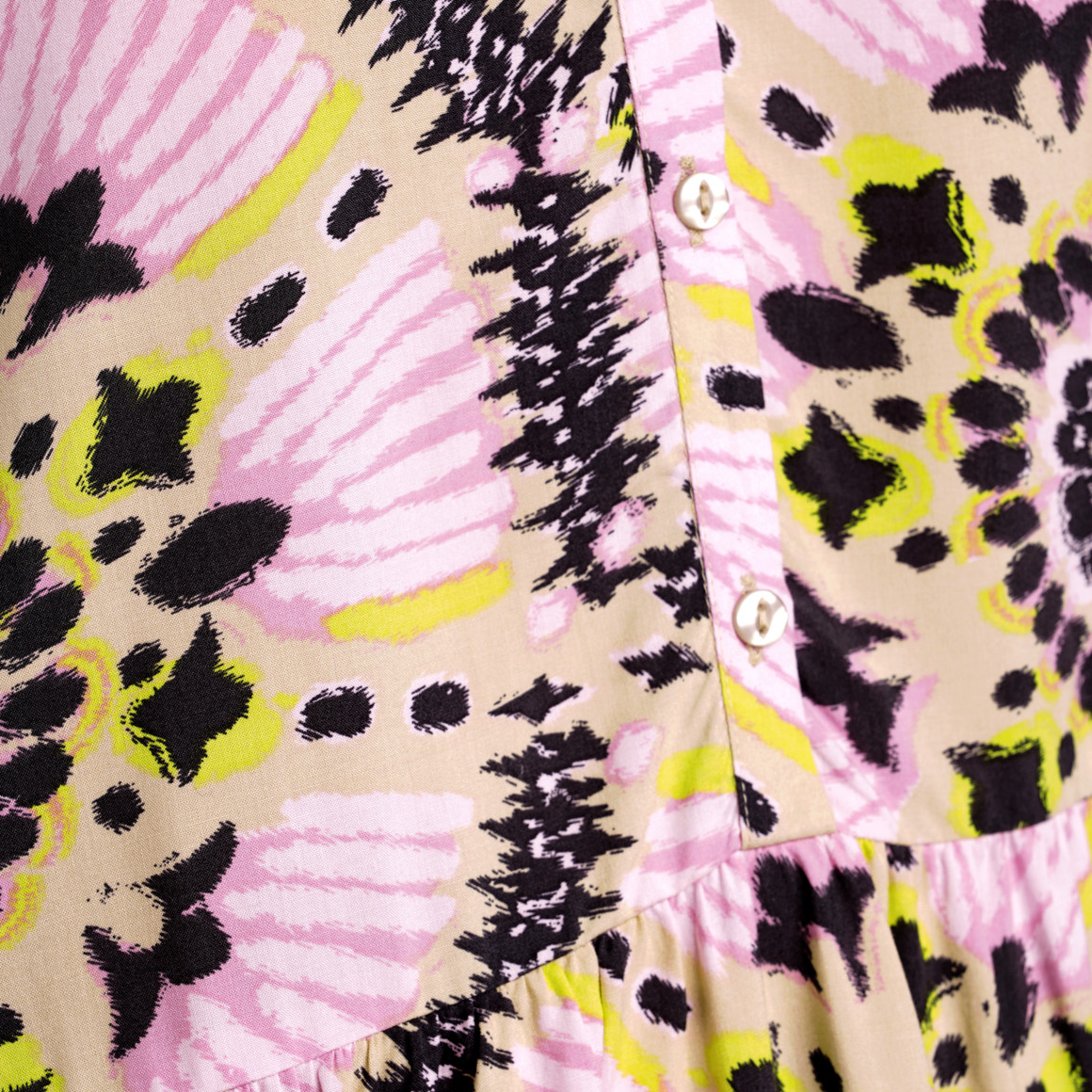 Damen Kleid mit Allover-Print