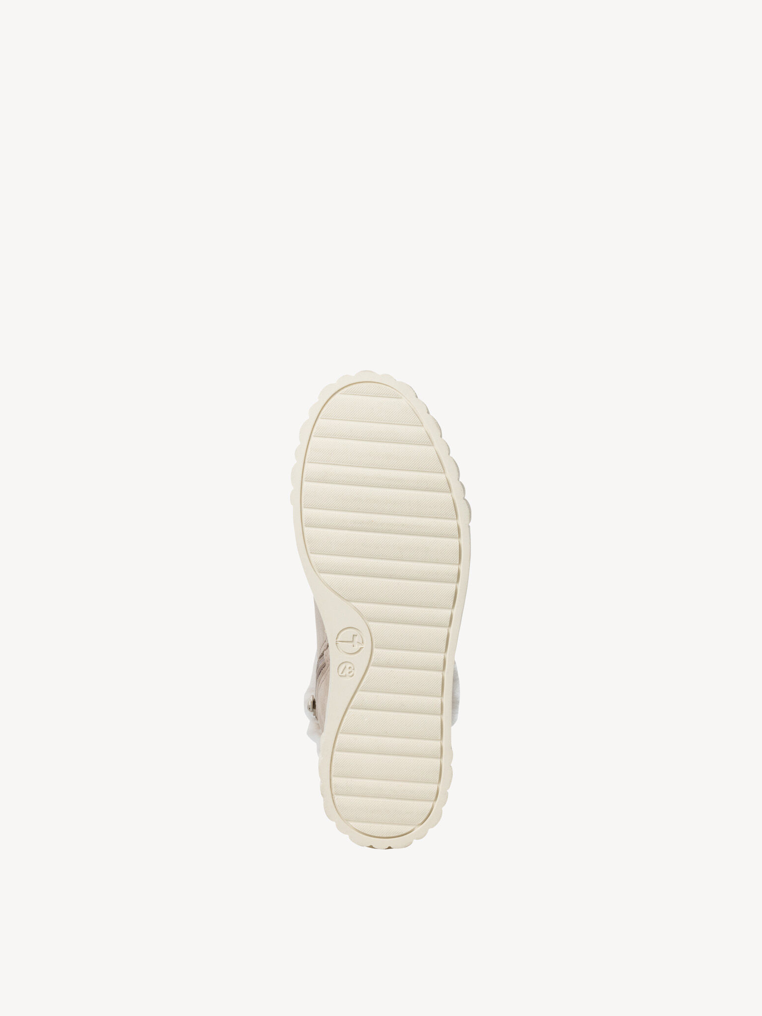 Bottine en cuir - beige doublure chaude