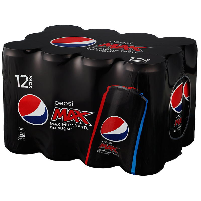 Pepsi Pepsi Max 12x0,33 l boks