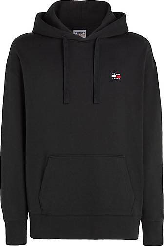 TOMMY-JEANS Herren Hoodie TJM RLX XS BADGE HOODIE
