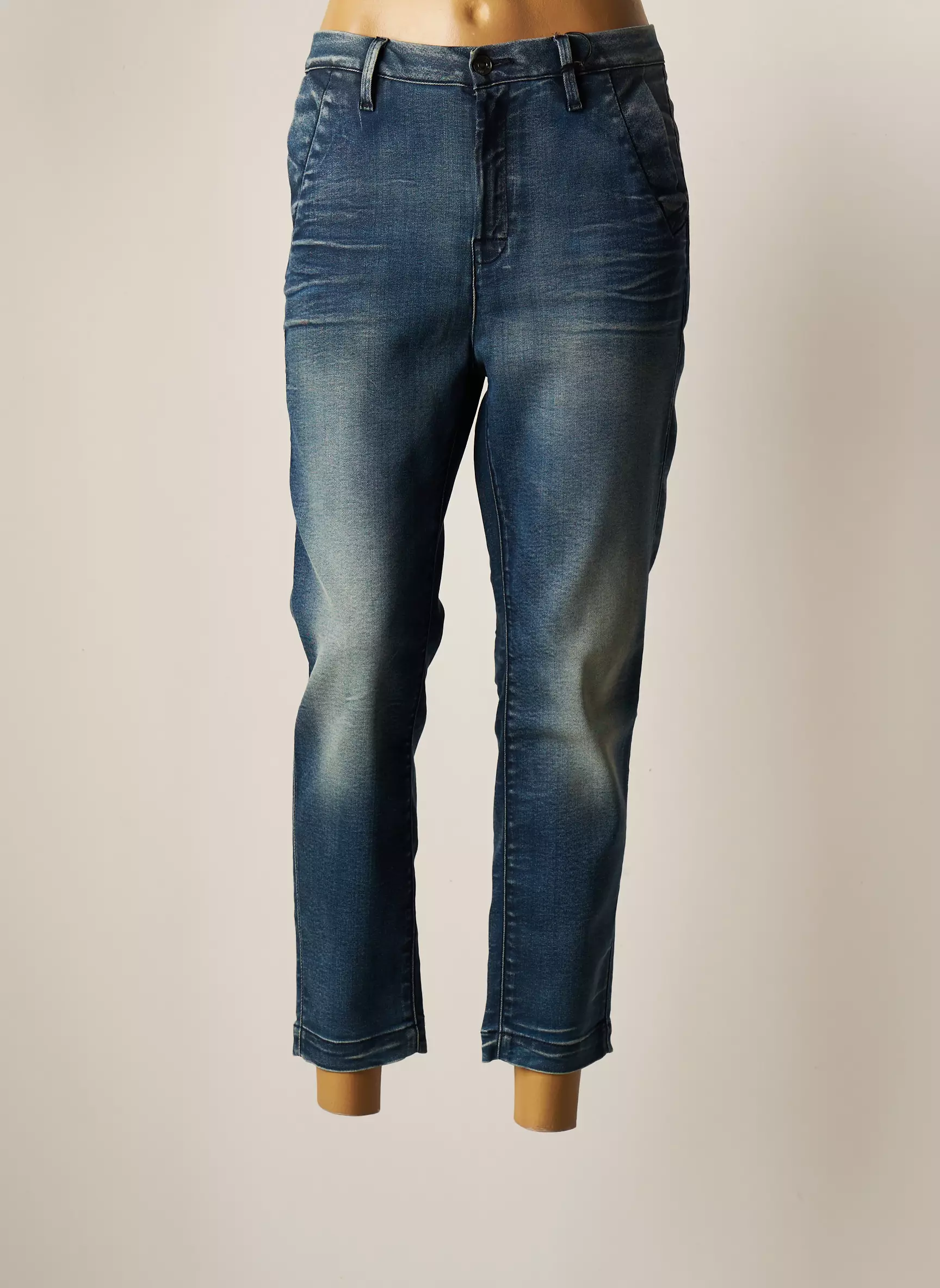 G Star Jeans Coupe Slim Femme couleur bleu