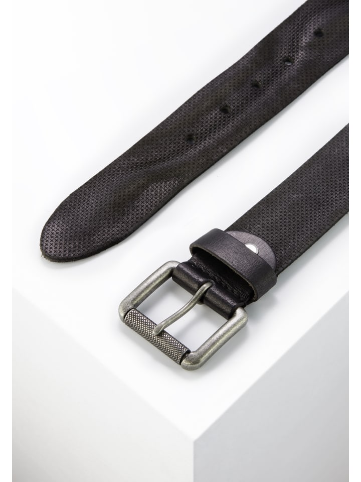 Paddock's Ledergürtel in schwarz günstig kaufen