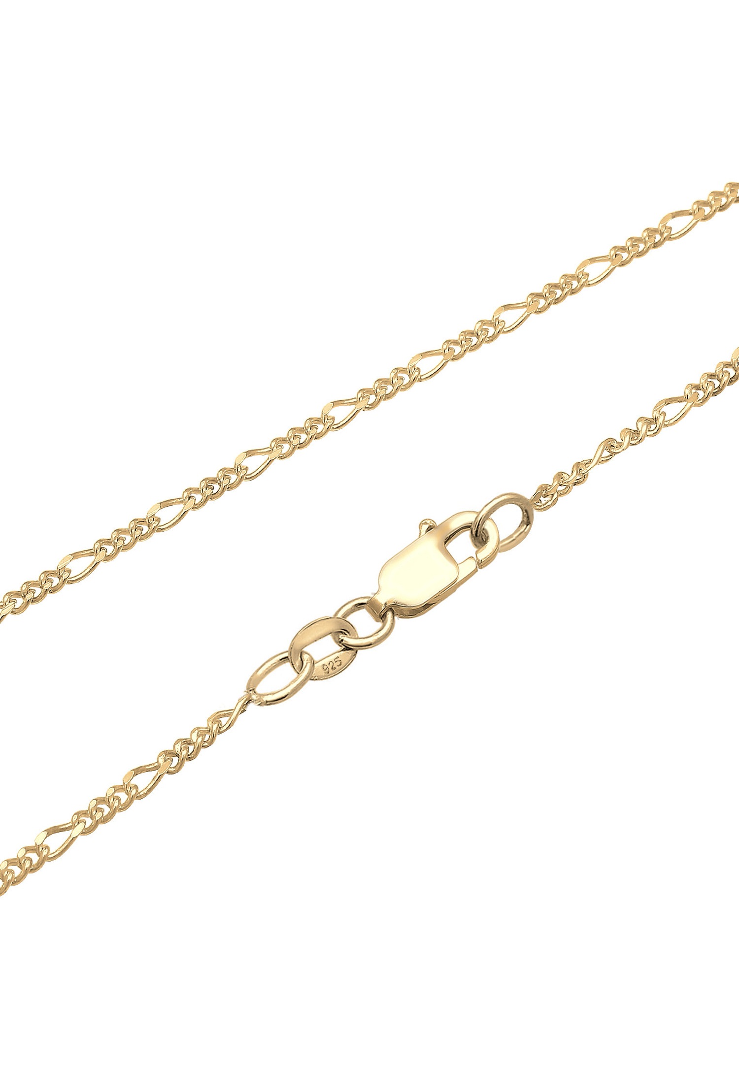 Ciondolo da donna Elli a forma di cuore con cristalli in argento sterling 925 placcato oro