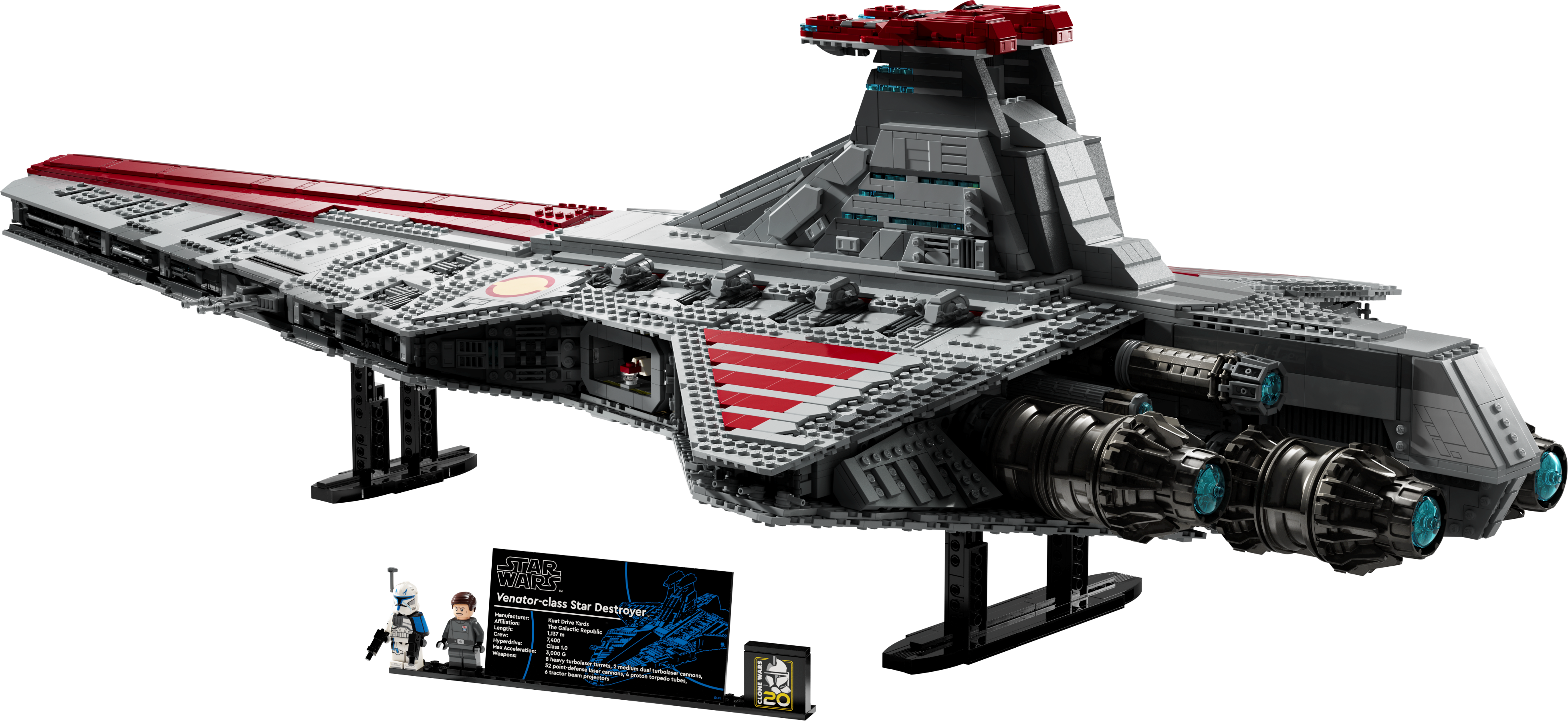 Le croiseur d’assaut de classe Venator de la République 75367