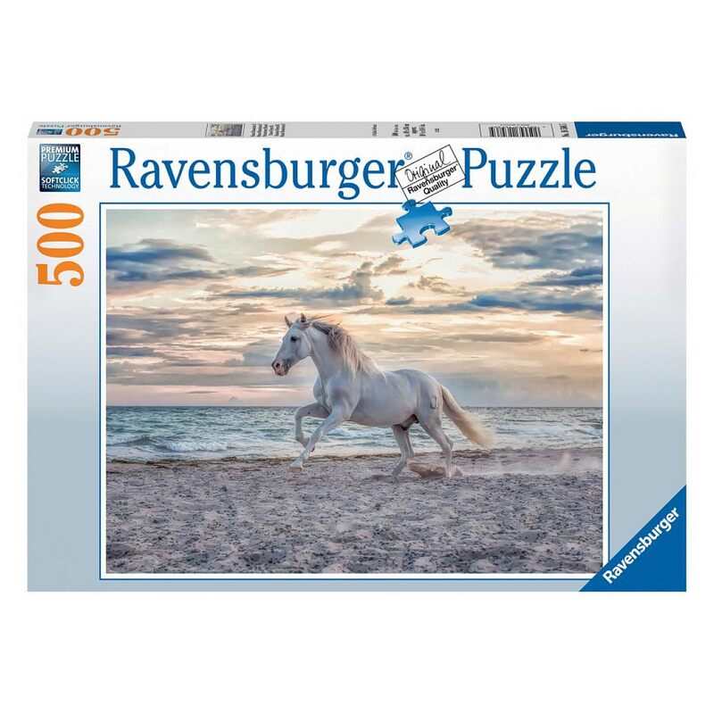 Puzzle cheval sur la plage 500 pièces