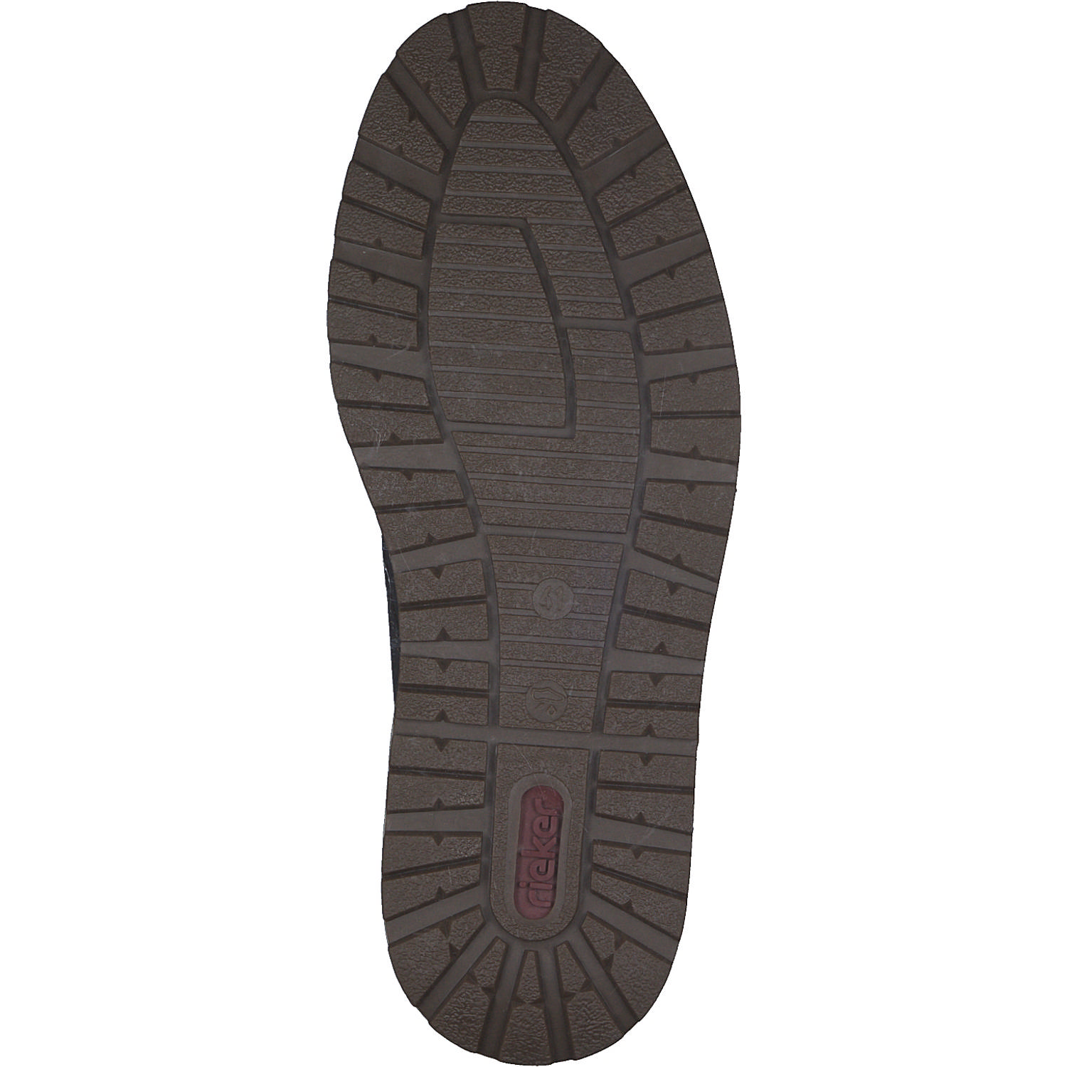 Rieker 38419, Schnürschuhe, Herren, Blau