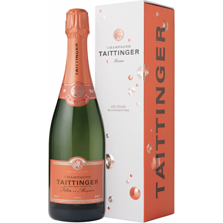 CHAMPAGNE TAITTINGER - LES FOLIES DE LA MARQUETTERIE - EN ETUI