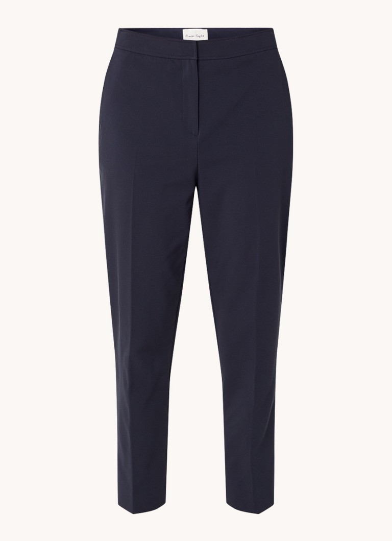 Pantaloni chino cu talie înaltă și croială conică de la Phase Eight Ulrica.