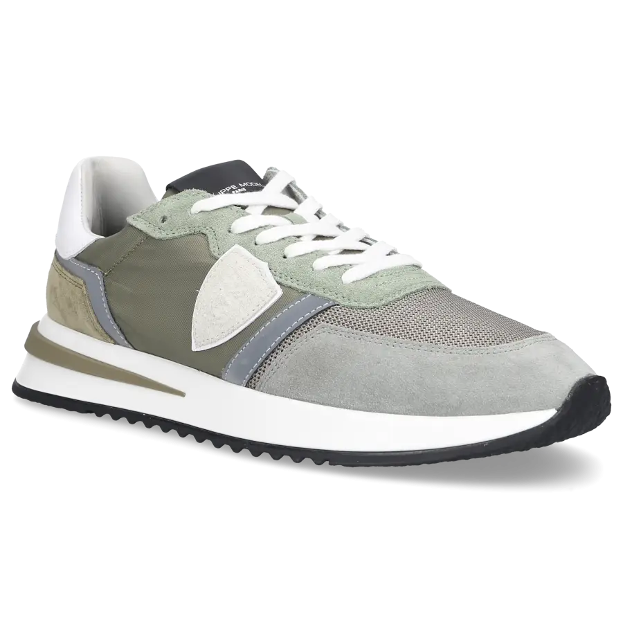Philippe Model - Sneaker low TROPEZ 2.1 Veloursleder Textil - grün
