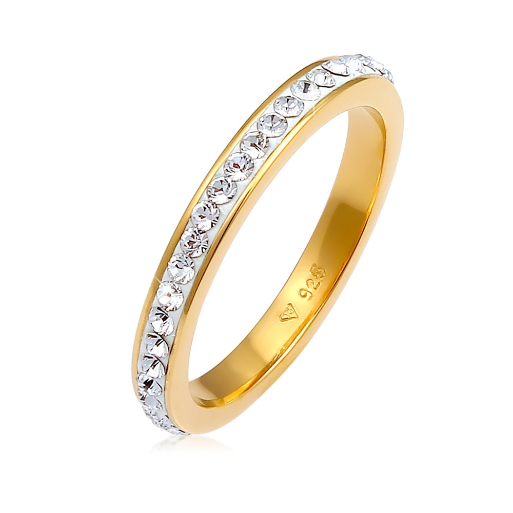 Elli Elli Bague Cristal 925 Argent Bague