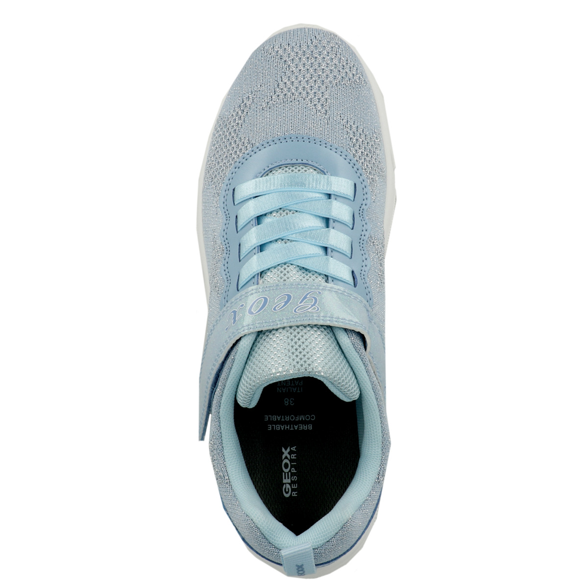 Geox J Aril G. D Sneaker Low hellblau