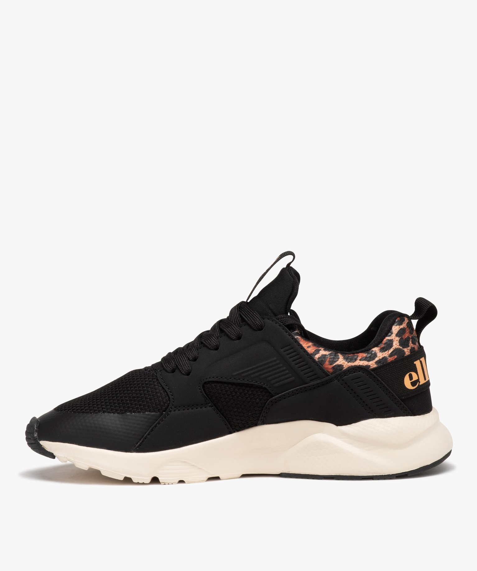 Baskets running en mesh détail léopard femme – Ellesse S... noir | GEMO