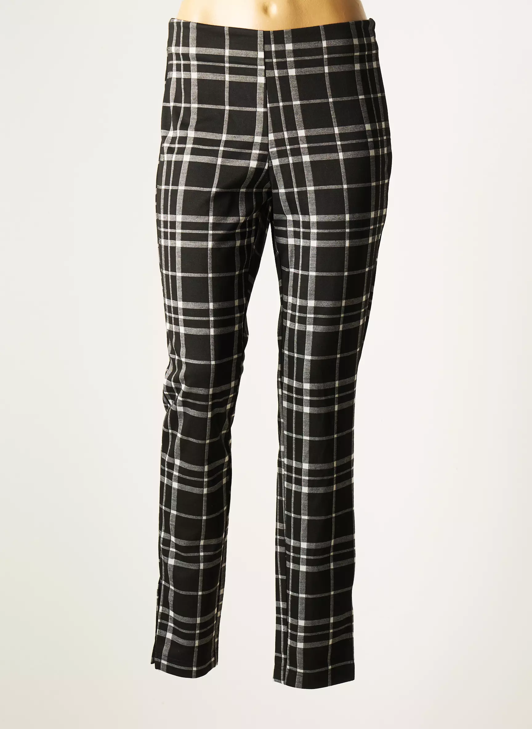 Only Pantalons Slim Femme couleur noir