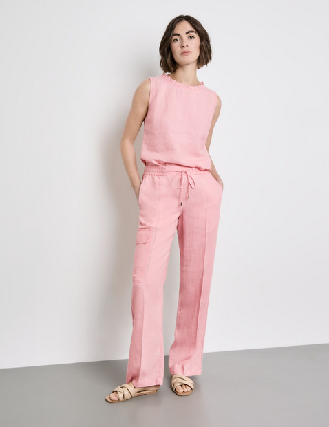 Leinenhose MIR꞉JA WIDE LEG