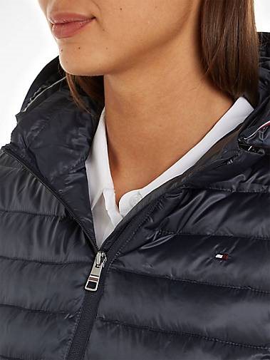 TOMMY HILFIGER Damen Übergangsjacke LW PADDED GLOBAL STRIPE