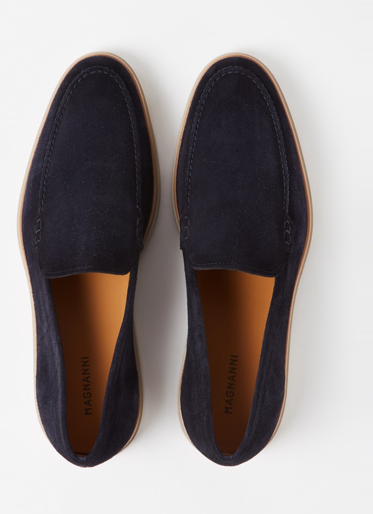 Mocasini din piele întoarsă Magnanni