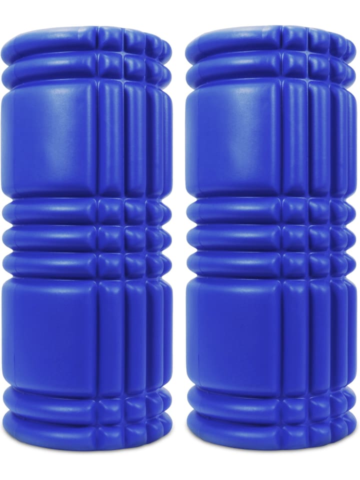 Normani Outdoor Sports 2 x Faszienrolle - Sportrolle Massageroller in Blau günstig kaufen onesize