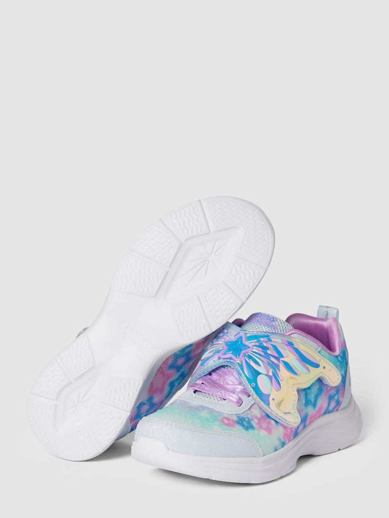 Sneaker mit Motiv-Detail Modell 'FAIRY' in rosa