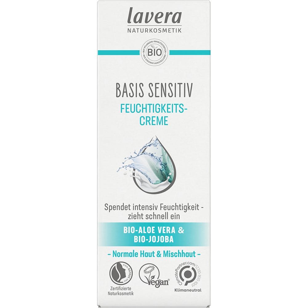 Lavera Basis Sensitiv Feuchtigkeitscreme 50 ml
