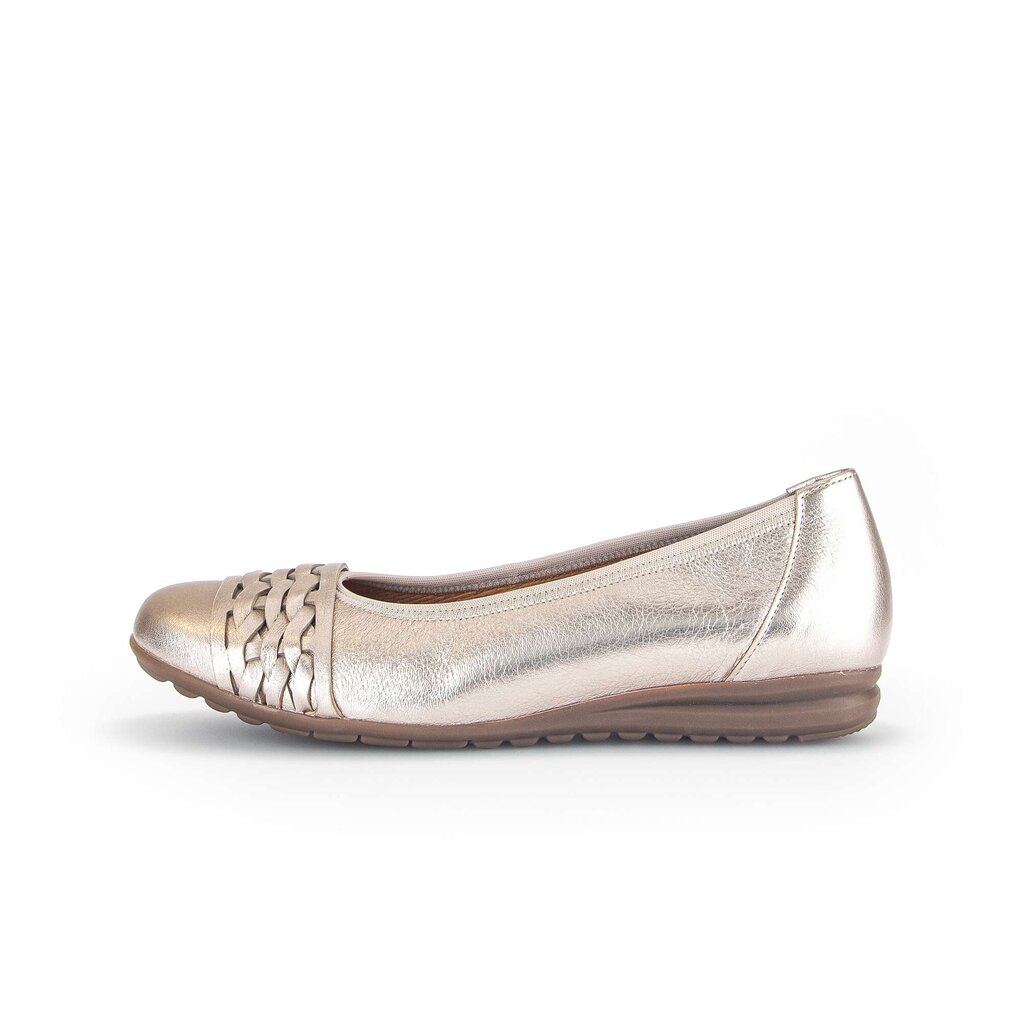 Gabor comfort Eleganter Ballerina gold