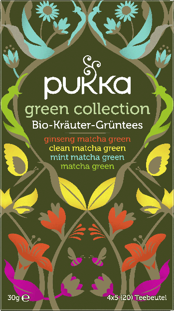 Pukka Bio-Kräuter-Grüntees Green Collection