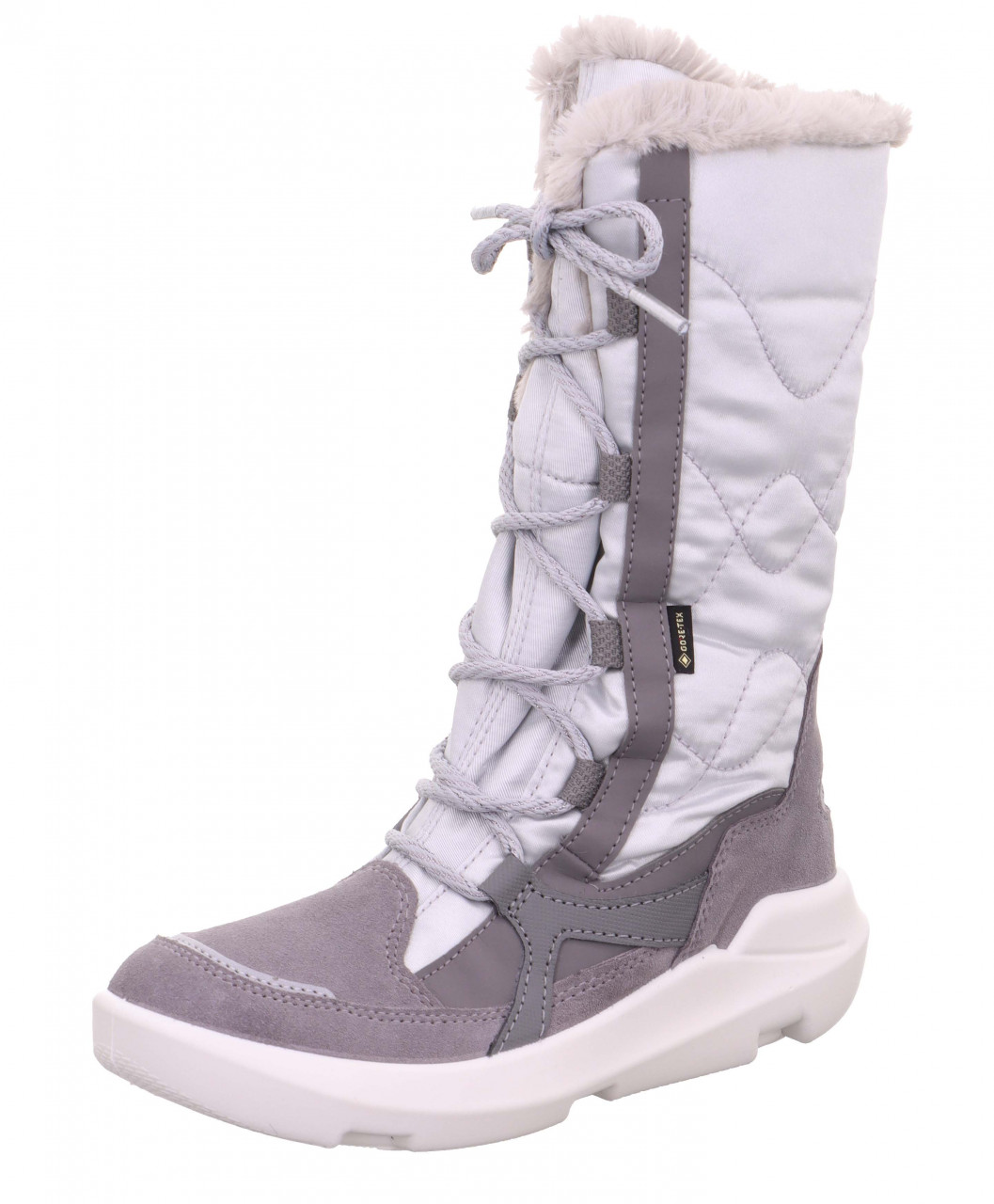 TWILIGHT - Grau Stiefel mit Reißverschluss