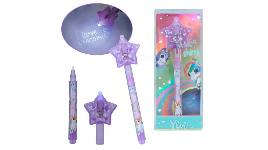 DEPESCHE Ylvi Geheim Stift mit LED-Licht