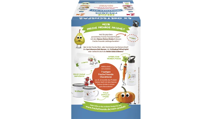 Freche Freunde Bio Quetschie MultiPack Frühstücks-Mix 400 g