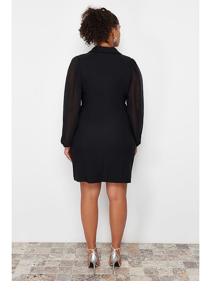 trendyol Kleid in Schwarz günstig kaufen 42