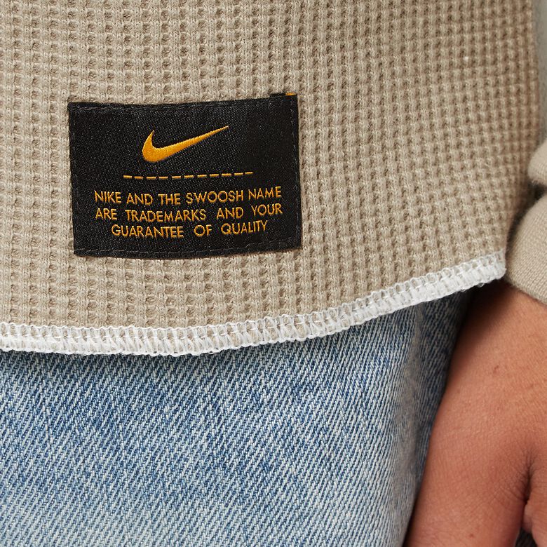 NIKE Life Heavyweight Waffle Top khaki/phantom/white