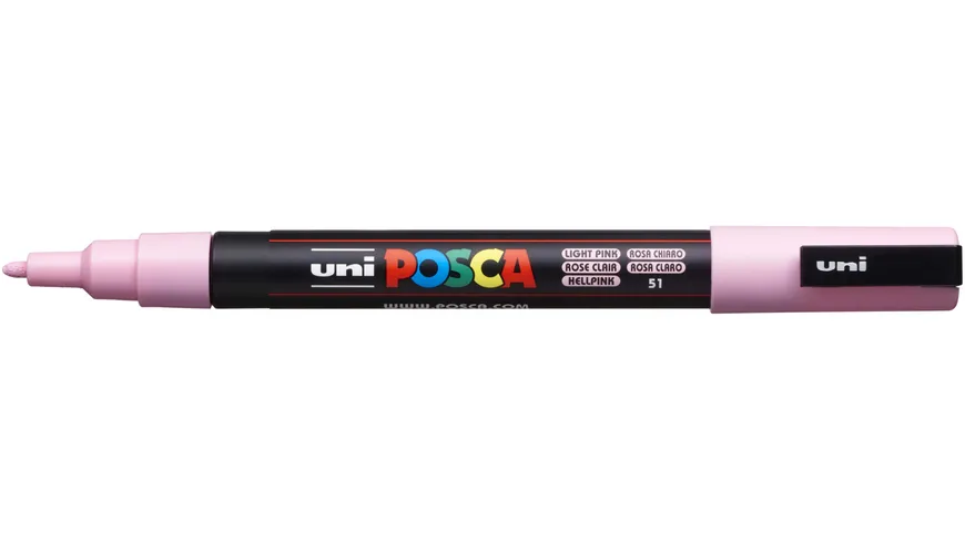 FABER-CASTELL  Marker UNI POSCA PC-3M hellrosa hellrosa