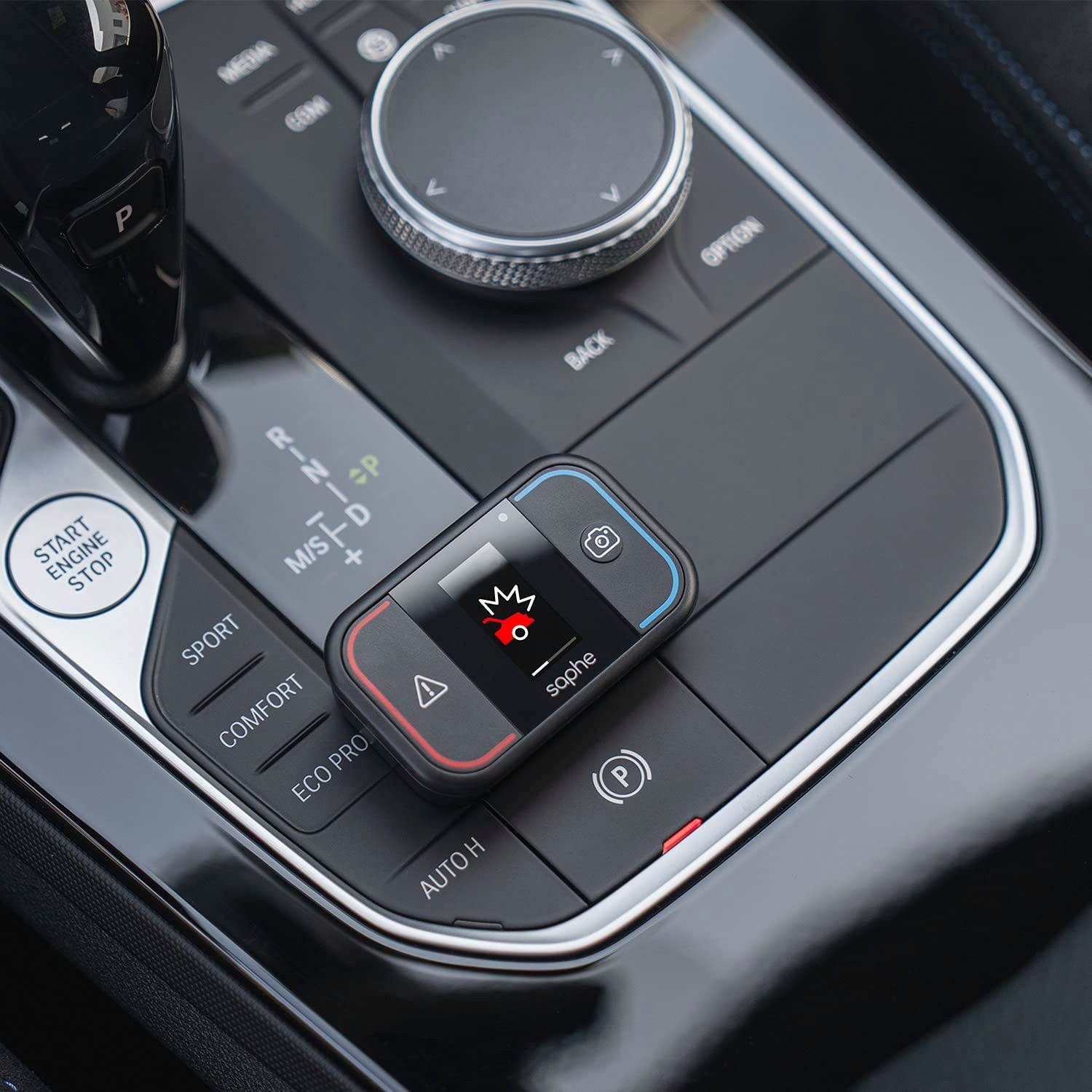 Saphe Saphe Drive Mini Verkehrsalarm (integriertes Display, Verbindung mit Smartphone via Bluetooth)