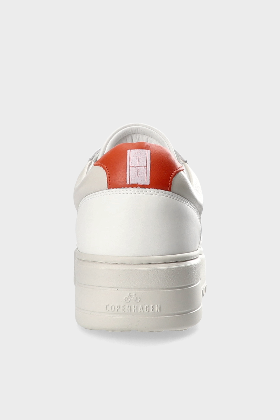 CPH PARIS M - leather - white/orange