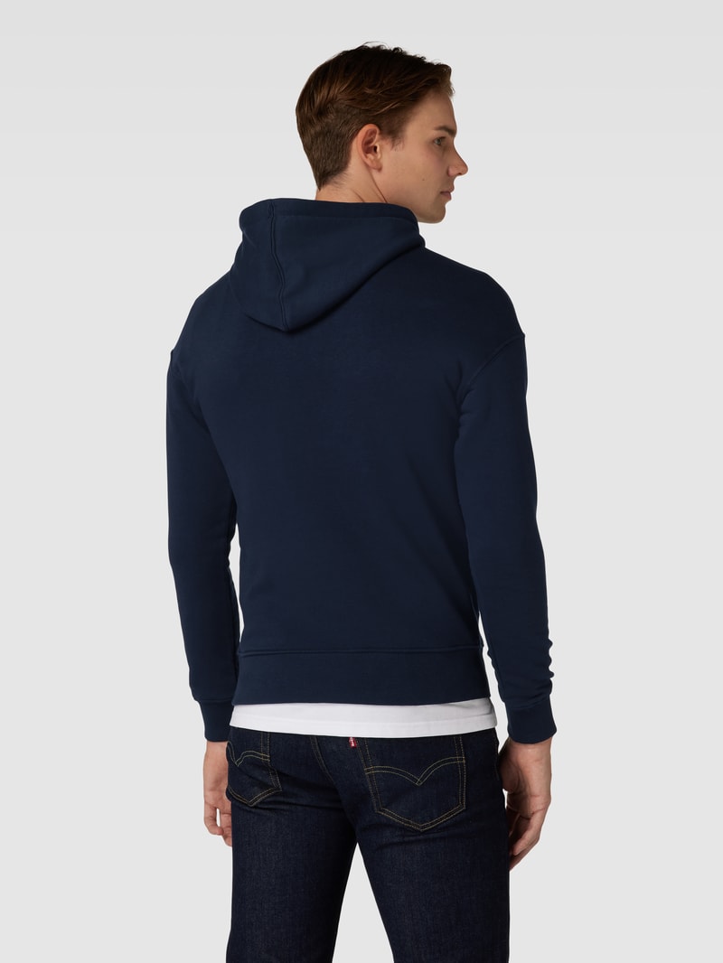 Hoodie mit Känguru-Tasche Modell 'ESTAR' in marineblau
