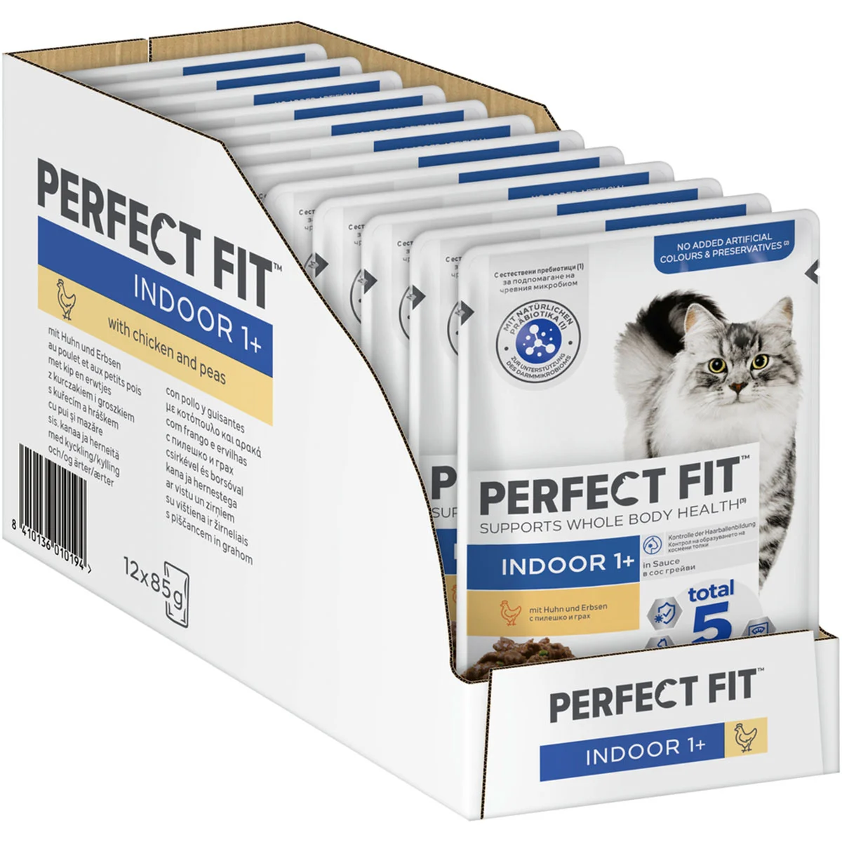 Perfect Fit Katzenfutter Indoor mit Huhn & Erbsen